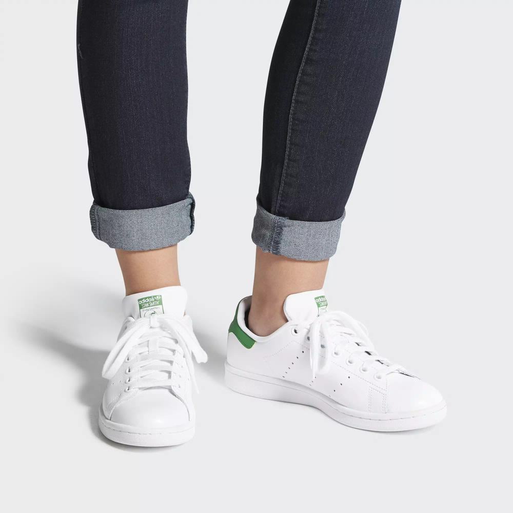 Adidas Stan Smith Tenis Blancos Para Mujer (MX-51849)